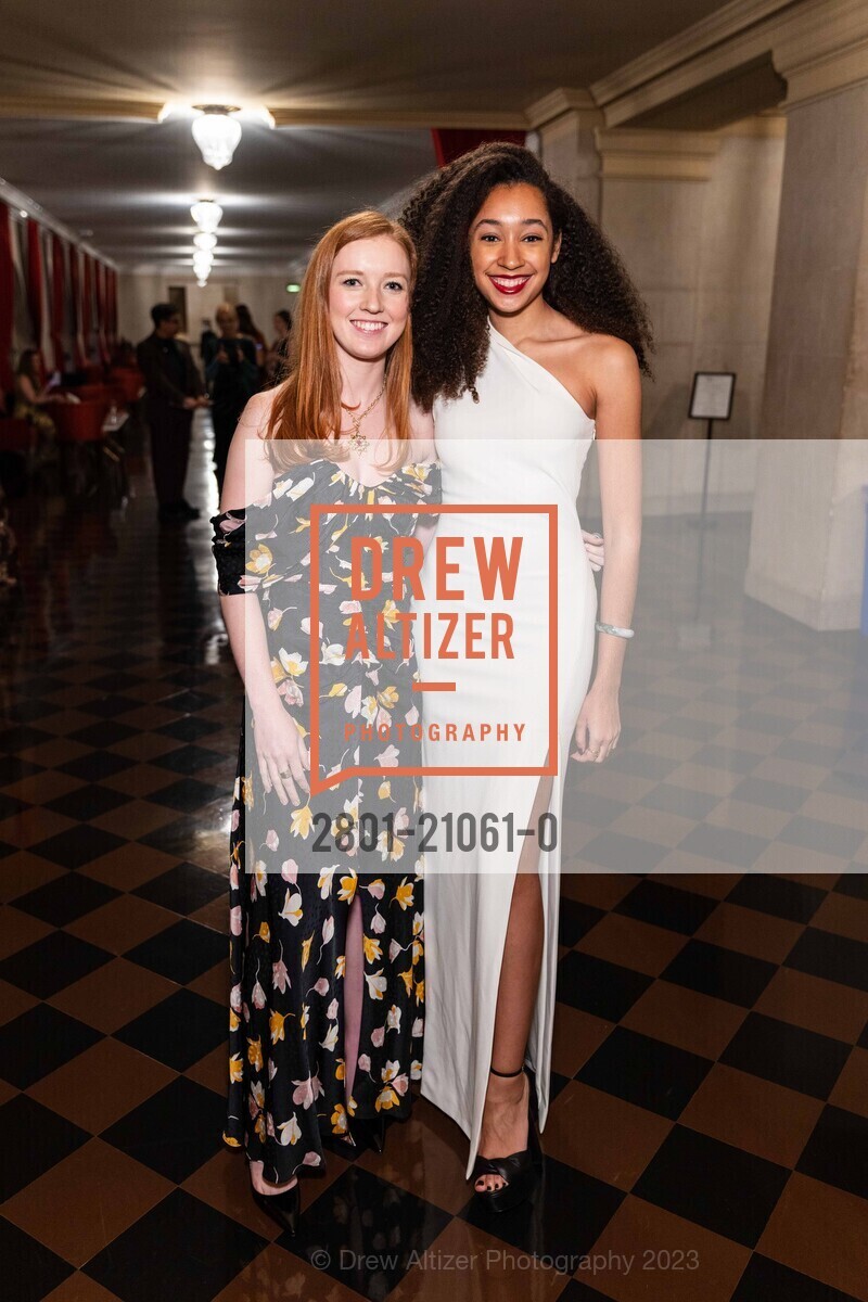 Mackenzie Erdman, Natasha Batten, San Francisco Ballet 90th Anniversary Opening Night Gala 2023, San Francisco War Memorial & Performing Arts Center. 401 Van Ness Avenue, January 19th, 2023, Photo #2801-21061-0 Mackenzie Erdman, Natasha Batten, Photo #2801-21061-0