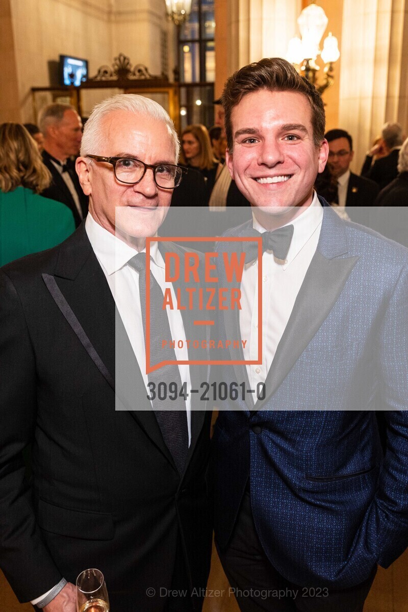 Val Caniparoli, Bill Atkins, San Francisco Ballet 90th Anniversary Opening Night Gala 2023, San Francisco War Memorial & Performing Arts Center. 401 Van Ness Avenue, January 19th, 2023, Photo #3094-21061-0 Val Caniparoli, Bill Atkins, Photo #3094-21061-0