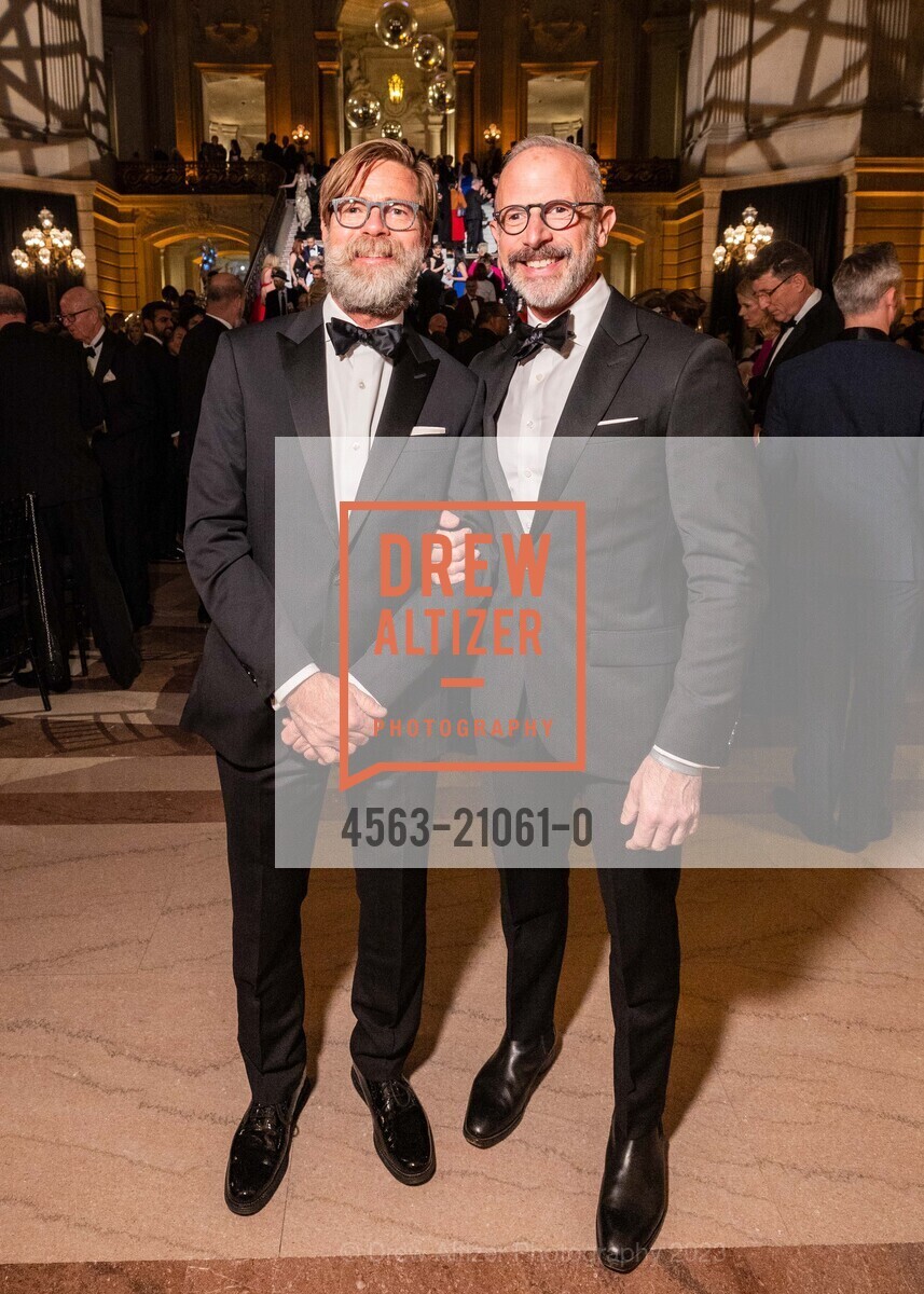 Alan Henderson, Lindsay Bierman, San Francisco Ballet 90th Anniversary Opening Night Gala 2023, San Francisco War Memorial & Performing Arts Center. 401 Van Ness Avenue, January 19th, 2023, Photo #4563-21061-0 Alan Henderson, Lindsay Bierman, Photo #4563-21061-0