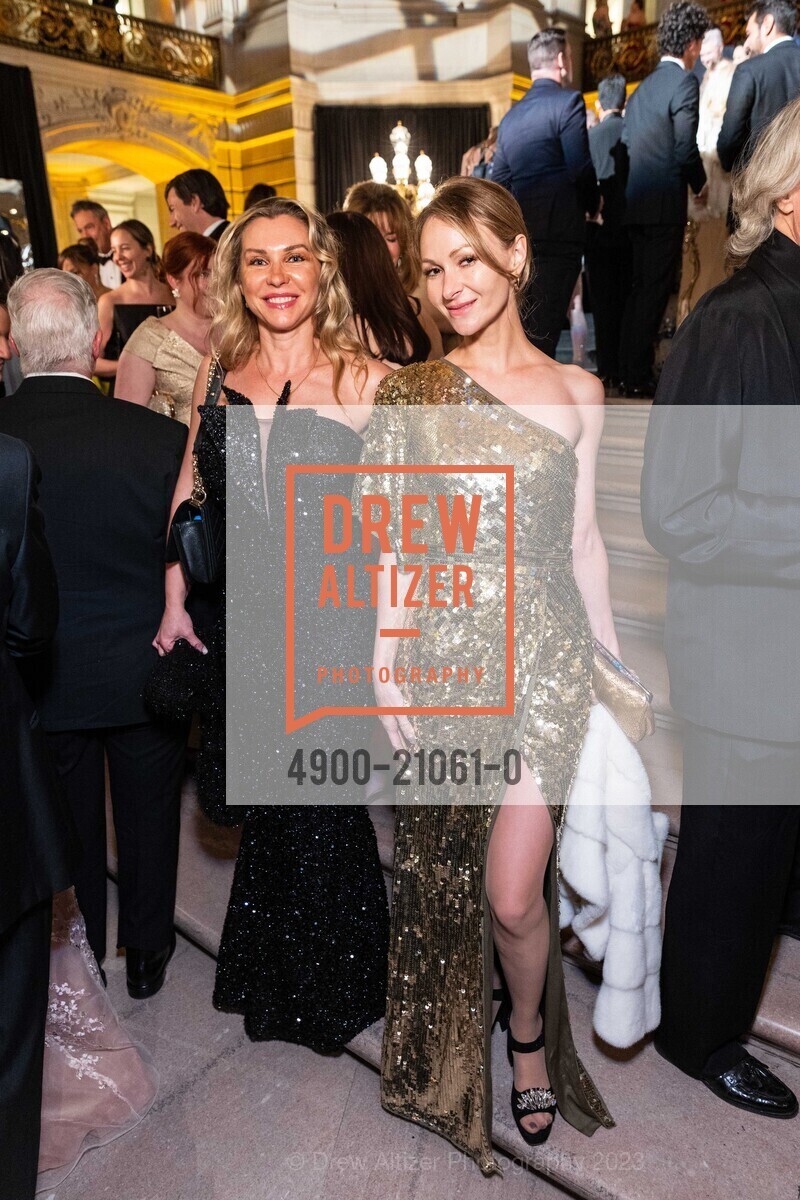 Lana Chizhik, Anna Tuzhlova, San Francisco Ballet 90th Anniversary Opening Night Gala 2023, San Francisco War Memorial & Performing Arts Center. 401 Van Ness Avenue, January 19th, 2023, Photo #4900-21061-0 Lana Chizhik, Anna Tuzhlova, Photo #4900-21061-0