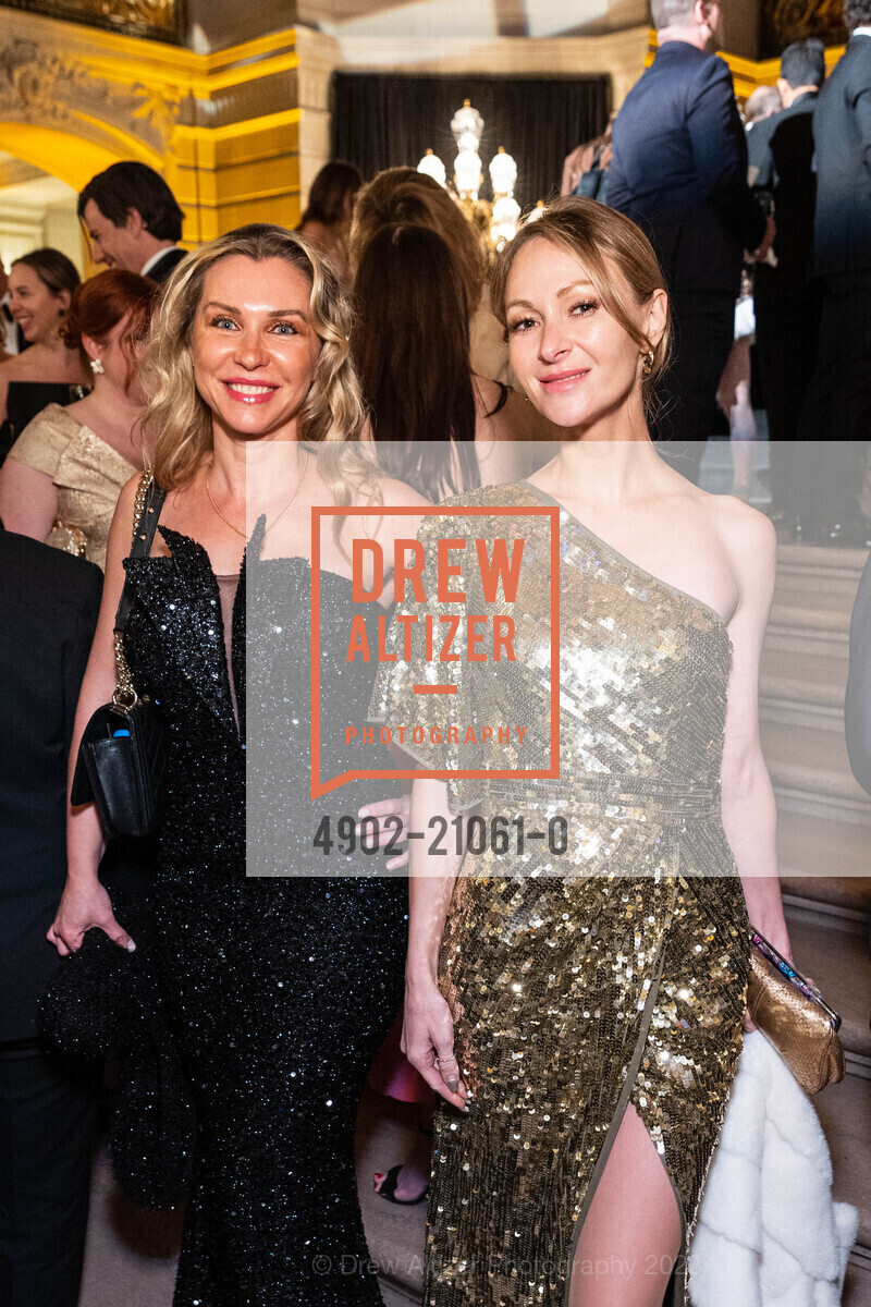 Lana Chizhik, Anna Tuzhlova, San Francisco Ballet 90th Anniversary Opening Night Gala 2023, San Francisco War Memorial & Performing Arts Center. 401 Van Ness Avenue, January 19th, 2023, Photo #4902-21061-0 Lana Chizhik, Anna Tuzhlova, Photo #4902-21061-0