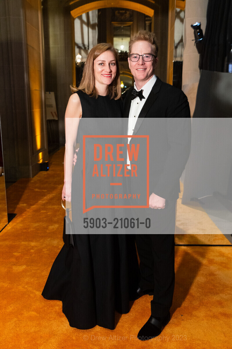 Ariadna Ruder, Brian Ruder, San Francisco Ballet 90th Anniversary Opening Night Gala 2023, San Francisco War Memorial & Performing Arts Center. 401 Van Ness Avenue, January 19th, 2023, Photo #5903-21061-0 Ariadna Ruder, Brian Ruder, Photo #5903-21061-0
