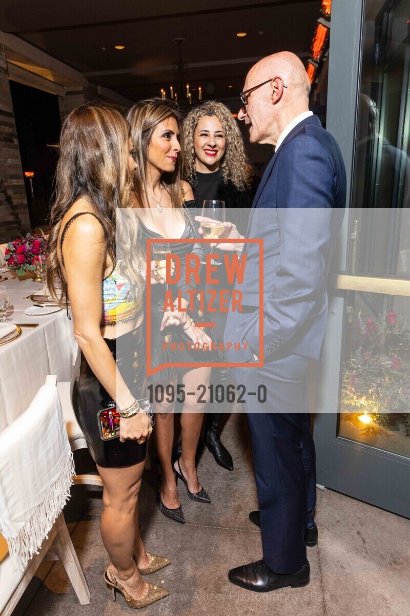 Elham Nourvaksh, Saba Torabian, Mata Sakoy, Herve Perrot, BVLGARI Private Dinner, Rosewood Sand Hill. Menlo Park, January 19th, 2023, Photo #1095-21062-0 Elham Nourvaksh, Saba Torabian, Mata Sakoy, Herve Perrot, Photo #1095-21062-0