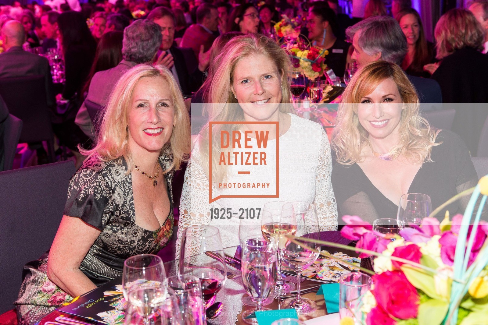 Paula Golden, Virginia Tusher, Kari Byron, Big Bang Gala 2017, California Academy of Sciences, April 27th, 2017, Photo #1925-2107 Paula Golden, Virginia Tusher, Kari Byron, Photo #1925-2107