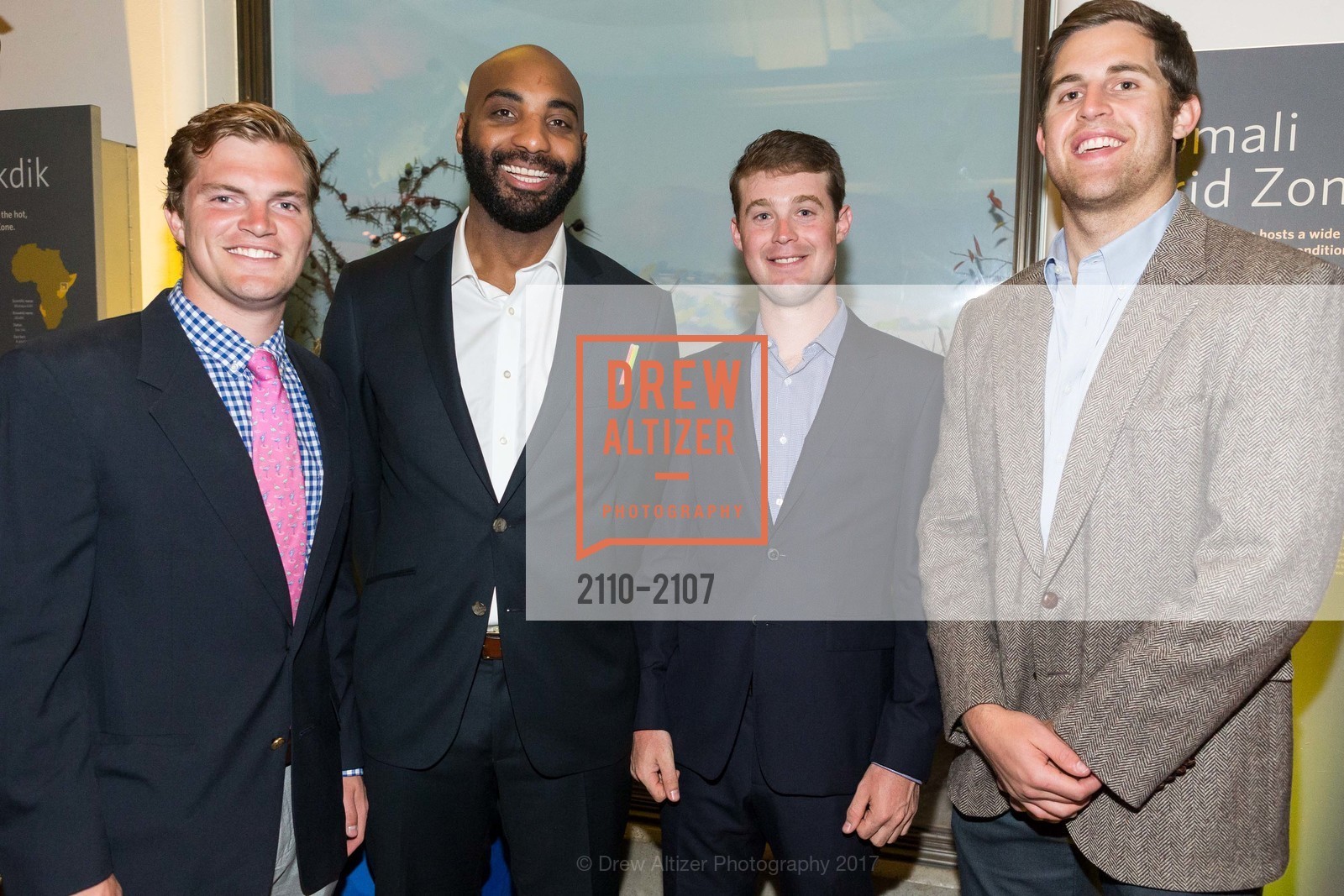Charles Stephens, Chris Mizel, Dana Paige, Connor Handy, Big Bang Gala 2017, California Academy of Sciences, April 27th, 2017, Photo #2110-2107 Charles Stephens, Chris Mizel, Dana Paige, Connor Handy, Photo #2110-2107