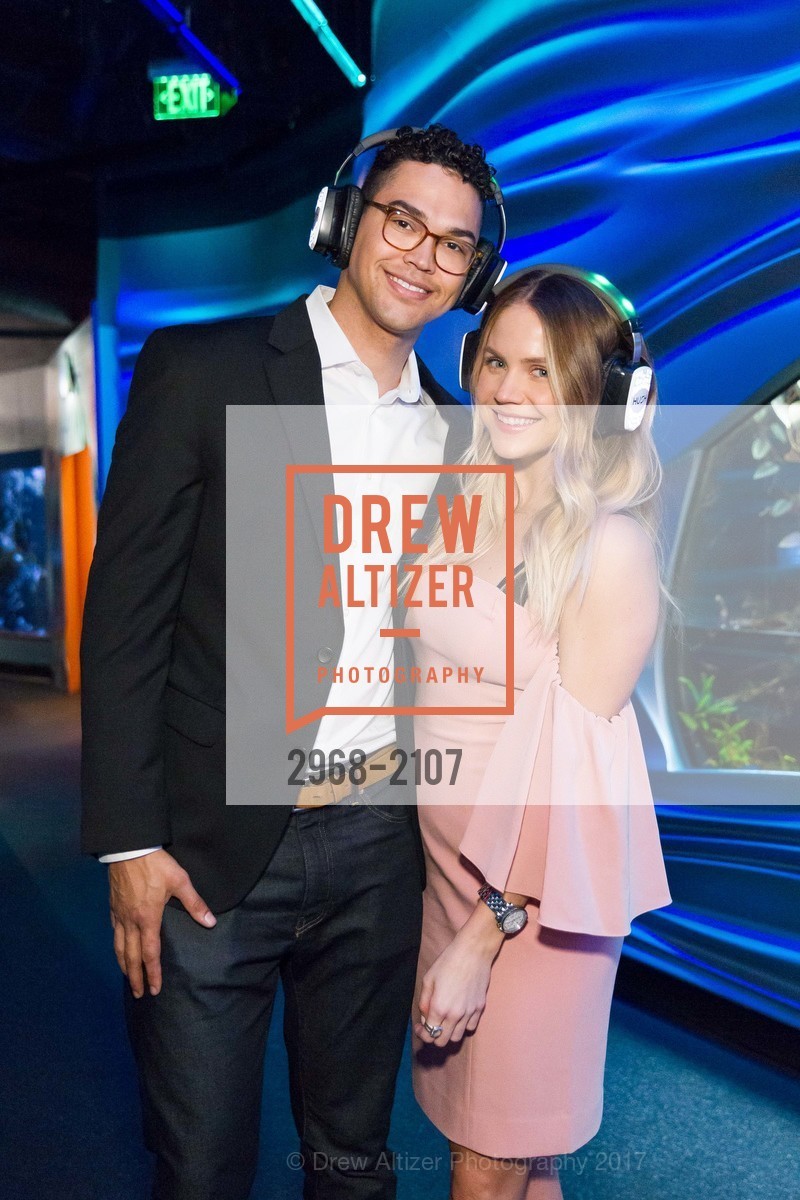 Jacob Monroe, Danielle Hussey, Big Bang Gala 2017, California Academy of Sciences, April 27th, 2017, Photo #2968-2107 Jacob Monroe, Danielle Hussey, Photo #2968-2107