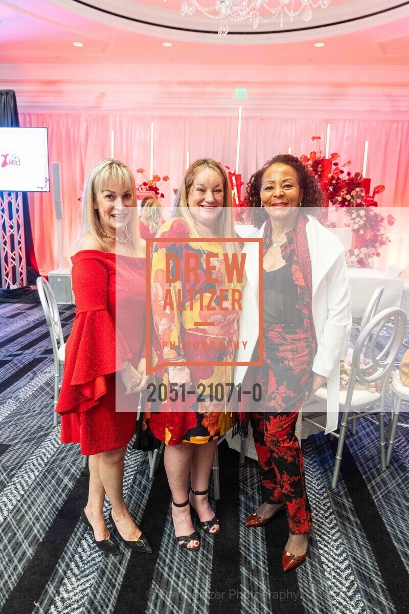 Annie Rubenstein, Melanie Price, Carolyn Booker, American Heart Association's Go Red For Women, NA, Photo #2051-21071-0 Annie Rubenstein, Melanie Price, Carolyn Booker, Photo #2051-21071-0