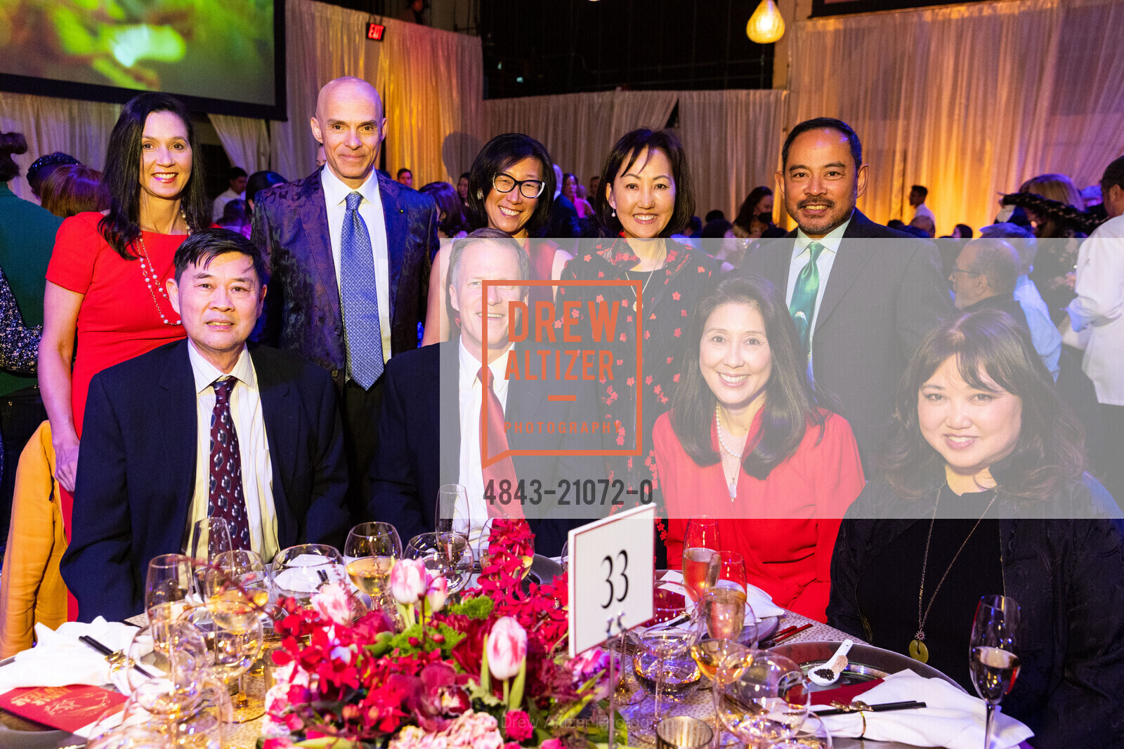 Andre Neumann-Loreck, Jumi Park, Kay Yun, SF Symphony Lunar New Year Banquet, Louise M. Davies Symphony Hall. 201 Van Ness Ave, February 5th, 2023, Photo #4843-21072-0 Andre Neumann-Loreck, Jumi Park, Kay Yun, Photo #4843-21072-0