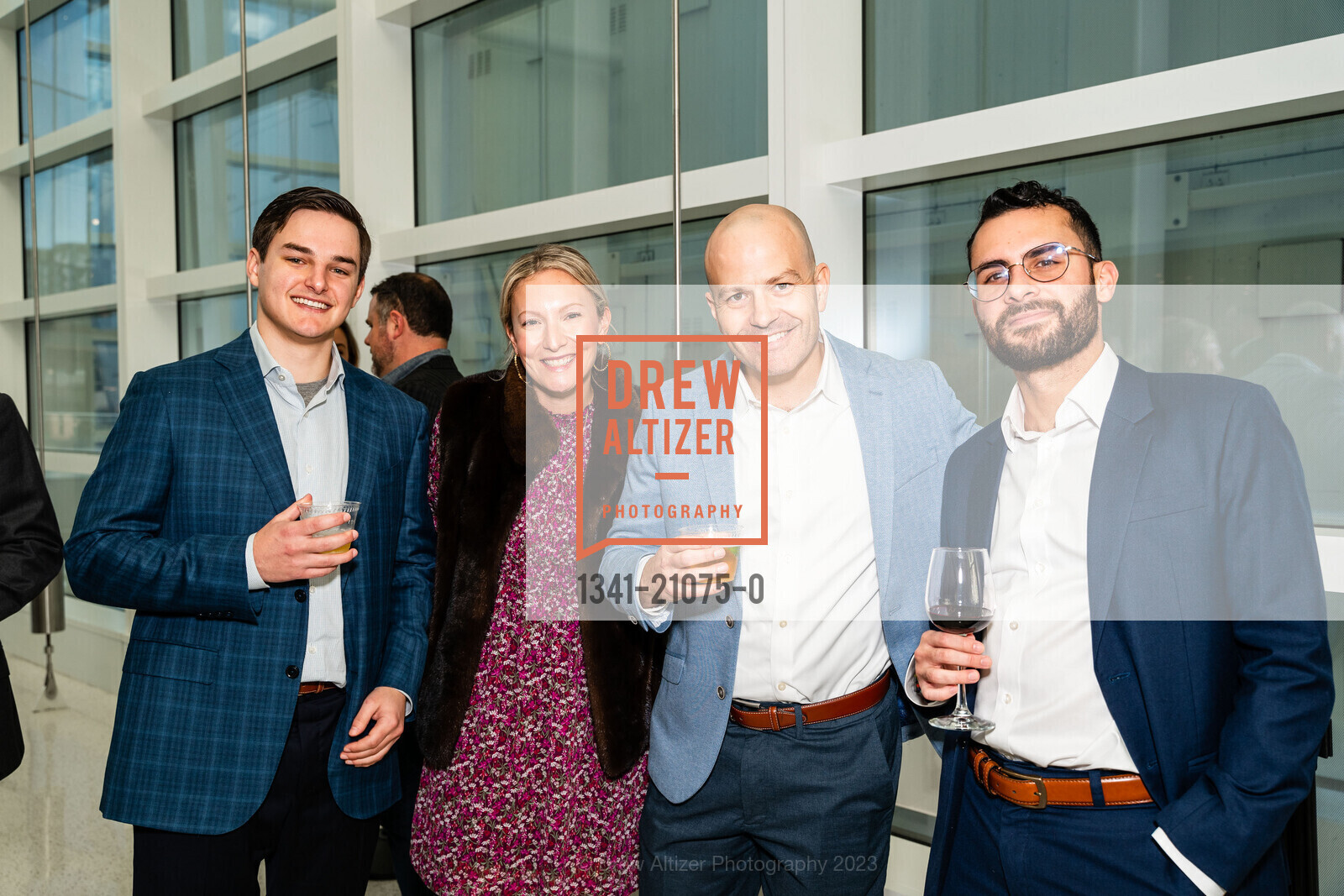 Matthew DeGennaro, Kate Hawkins, Bob, Jose Esteves, Boys & Girls Clubs of San Francisco Youth of the Year Celebration 2023, Chase Center @ 1 Warriors Way, SF, CA 94158 US. Chase Center @ 1 Warriors Way, SF, CA 94158 US, February 9th, 2023, Photo #1341-21075-0 Matthew DeGennaro, Kate Hawkins, Bob, Jose Esteves, Photo #1341-21075-0