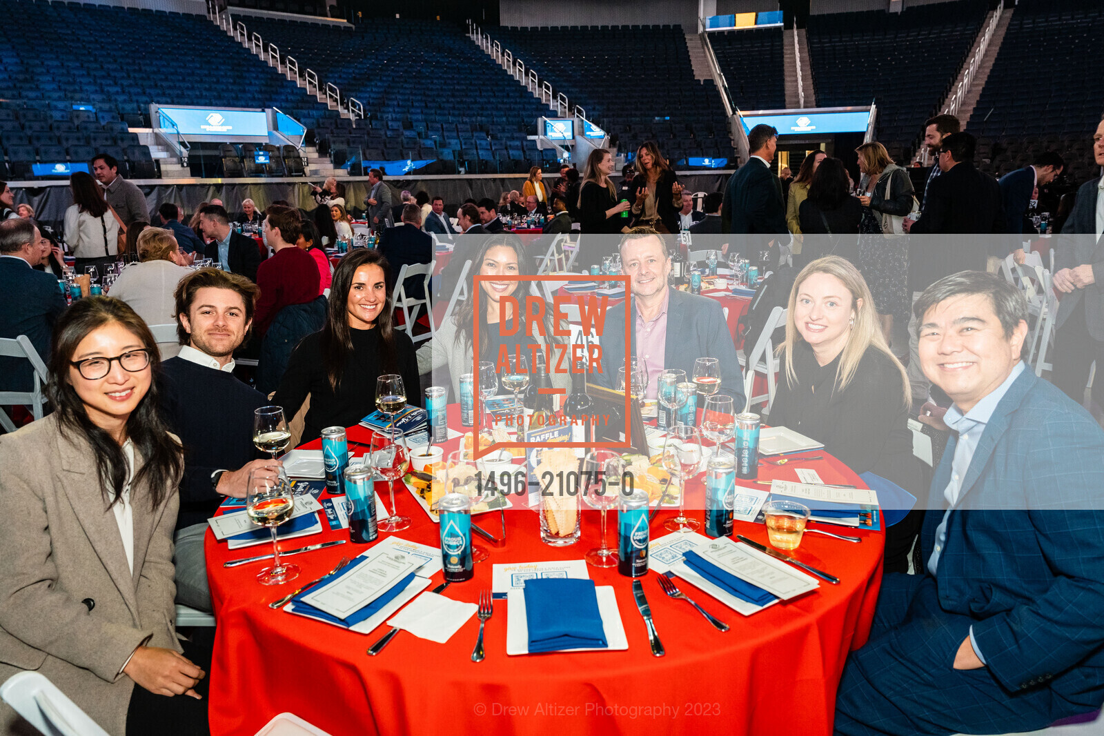 Mimi Yang, Peter Schwartz, Eva Dolly, Verinia Siefter, Darryl Siefter, Jo Utsumi, Ryan Utsumi, Boys & Girls Clubs of San Francisco Youth of the Year Celebration 2023, Chase Center @ 1 Warriors Way, SF, CA 94158 US. Chase Center @ 1 Warriors Way, SF, CA 94158 US, February 9th, 2023, Photo #1496-21075-0 Mimi Yang, Peter Schwartz, Eva Dolly, Verinia Siefter, Darryl Siefter, Jo Utsumi, Ryan Utsumi, Photo #1496-21075-0