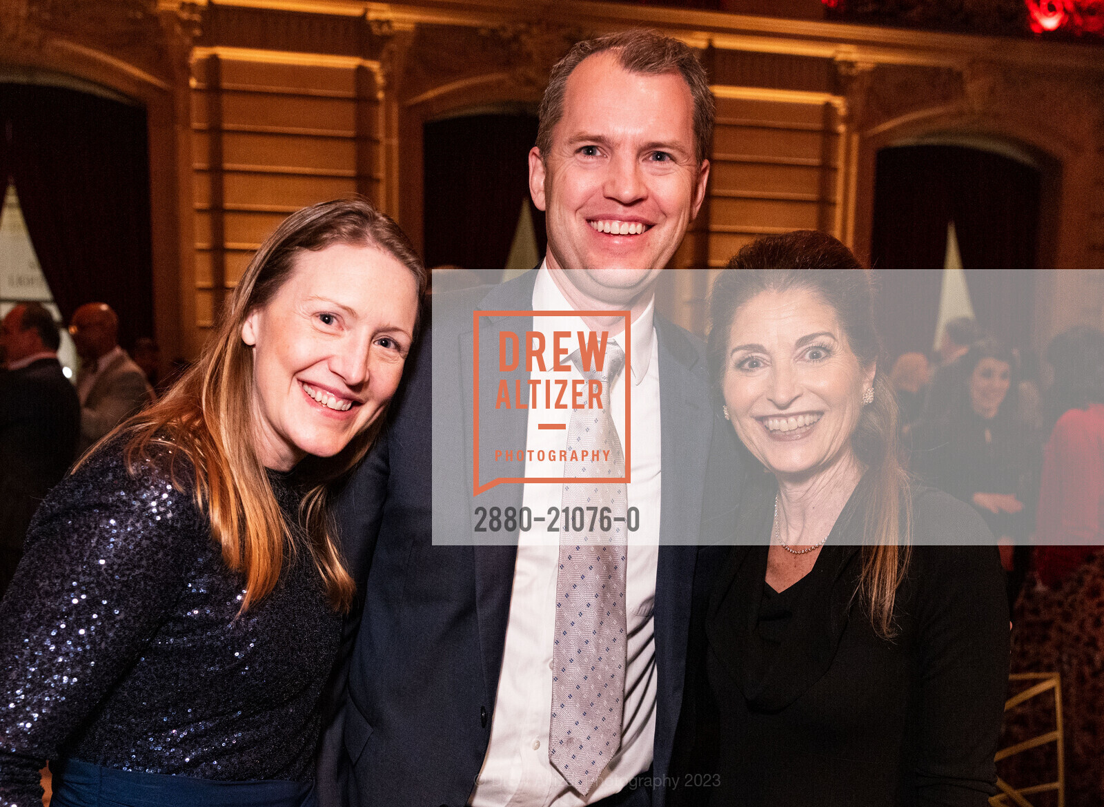 Brittany Turley, Robert Turley, Kim Meredith, Hearts in San Francisco Fundraiser 2023, San Francisco City Hall @ 1 Dr Carlton B Goodlett Pl, SF, CA 94102 US. San Francisco City Hall @ 1 Dr Carlton B Goodlett Pl, SF, CA 94102 US, February 9th, 2023, Photo #2880-21076-0 Brittany Turley, Robert Turley, Kim Meredith, Photo #2880-21076-0