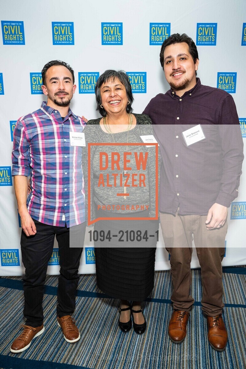 Michael Kiteas, Jane Garcia, Javier Bremond, Lawyers’ Committee for Civil Rights Annual Dr. MLK, Jr. Gala 2023, Hyatt Regency San Francisco @ 5 Embarcadero Ctr, SF, CA 94111 US. Hyatt Regency San Francisco @ 5 Embarcadero Ctr, SF, CA 94111 US, February 16th, 2023, Photo #1094-21084-1 Michael Kiteas, Jane Garcia, Javier Bremond, Photo #1094-21084-1