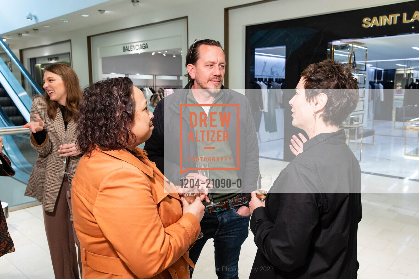 Maya Salomon, Derek Jentzsch, Jackie Schneider, ODC Luncheon and Fashion Show at Neiman Marcus, Third Floor of Neiman Marcus, 150 Stockton Street, SF. Third Floor of Neiman Marcus, 150 Stockton Street, SF, March 1st, 2023, Photo #1204-21090-0 Maya Salomon, Derek Jentzsch, Jackie Schneider, Photo #1204-21090-0