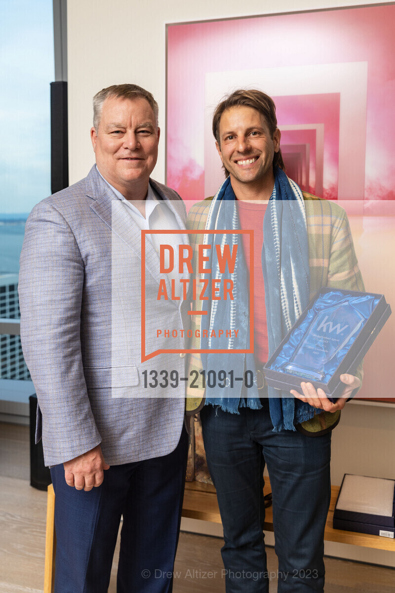 Rick Cunningham, Rob Costabile, 181 Fremont Welcomes the 2022 Top Producers from Keller Williams Real Estate, 181 Fremont, SF, CA. 181 Fremont, SF, CA, March 1st, 2023, Photo #1339-21091-0 Rick Cunningham, Rob Costabile, Photo #1339-21091-0