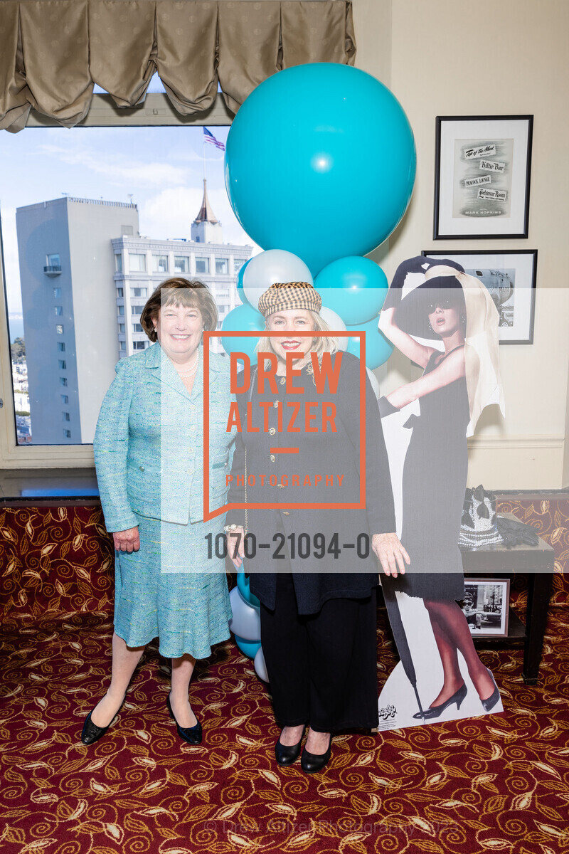 Linda Kapnick, Lina Pritchard, Junior League of San Francisco Annual Tea Event, InterContinental Mark Hopkins San Francisco, an IHG Hotel @ 999 California St, SF, CA 94108 US. InterContinental Mark Hopkins San Francisco, an IHG Hotel @ 999 California St, SF, CA 94108 US, March 5th, 2023, Photo #1070-21094-0 Linda Kapnick, Lina Pritchard, Photo #1070-21094-0