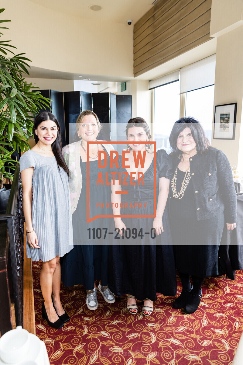 Marisa Mar-Jones, Kenji Hodgkins, Nora Quattrin, Margaret Quattrin, Junior League of San Francisco Annual Tea Event, InterContinental Mark Hopkins San Francisco, an IHG Hotel @ 999 California St, SF, CA 94108 US. InterContinental Mark Hopkins San Francisco, an IHG Hotel @ 999 California St, SF, CA 94108 US, March 5th, 2023, Photo #1107-21094-0 Marisa Mar-Jones, Kenji Hodgkins, Nora Quattrin, Margaret Quattrin, Photo #1107-21094-0