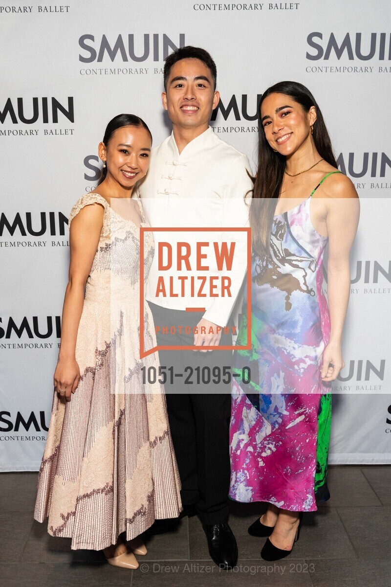 Alison Ramoran, Mengjun Chen, Tess Lane, SMUIN Ballet Gala 2023, San Francisco Design Center, 101 Henry Adams St, SF, CA 94103. San Francisco Design Center, 101 Henry Adams St, SF, CA 94103, March 5th, 2023, Photo #1051-21095-0 Alison Ramoran, Mengjun Chen, Tess Lane, Photo #1051-21095-0