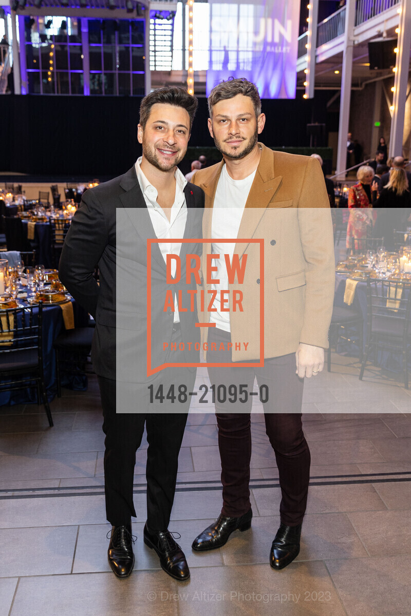 Zachary Barulich, Derek Jacobsen, SMUIN Ballet Gala 2023, San Francisco Design Center, 101 Henry Adams St, SF, CA 94103. San Francisco Design Center, 101 Henry Adams St, SF, CA 94103, March 5th, 2023, Photo #1448-21095-0 Zachary Barulich, Derek Jacobsen, Photo #1448-21095-0