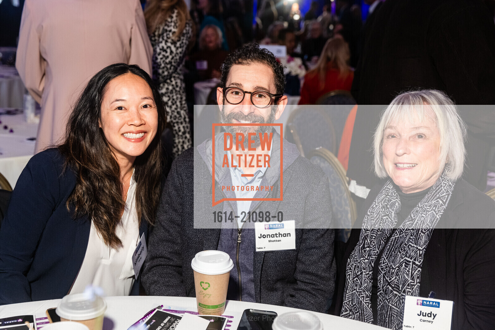 Kimberly Hong, Jonathan Shottan, Judy Carney, NARAL San Francisco Power of Choice Luncheon 2023, Fairmont San Francisco @ 950 Mason St, SF, CA 94108 US. Fairmont San Francisco @ 950 Mason St, SF, CA 94108 US, March 9th, 2023, Photo #1614-21098-0 Kimberly Hong, Jonathan Shottan, Judy Carney, Photo #1614-21098-0