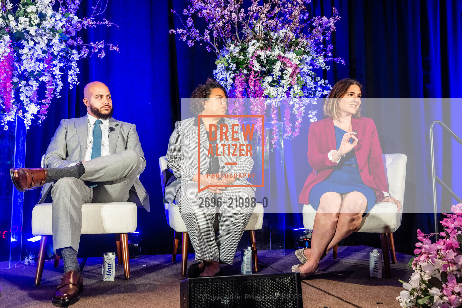 Isaac Bryan, Mia Bonta, Rebecca Bauer-Kahan, NARAL San Francisco Power of Choice Luncheon 2023, Fairmont San Francisco @ 950 Mason St, SF, CA 94108 US. Fairmont San Francisco @ 950 Mason St, SF, CA 94108 US, March 9th, 2023, Photo #2696-21098-0 Isaac Bryan, Mia Bonta, Rebecca Bauer-Kahan, Photo #2696-21098-0