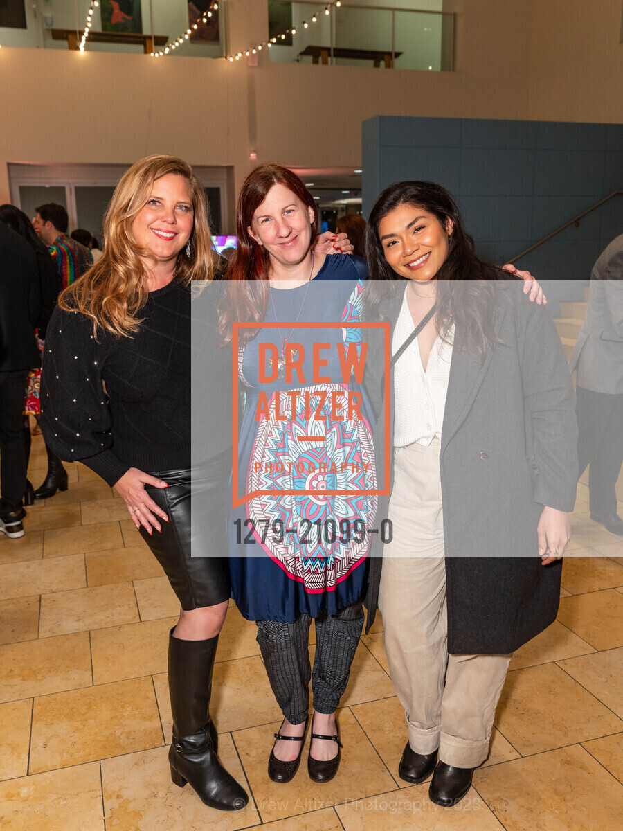 Vanessa Khalon, Kayla Gross, Alex Valenzuela, JCCSF Kaleidoscope Celebration 2023, 3200 California St, SF, CA 94118 US. 3200 California St, SF, CA 94118 US, March 9th, 2023, Photo #1279-21099-0 Vanessa Khalon, Kayla Gross, Alex Valenzuela, Photo #1279-21099-0