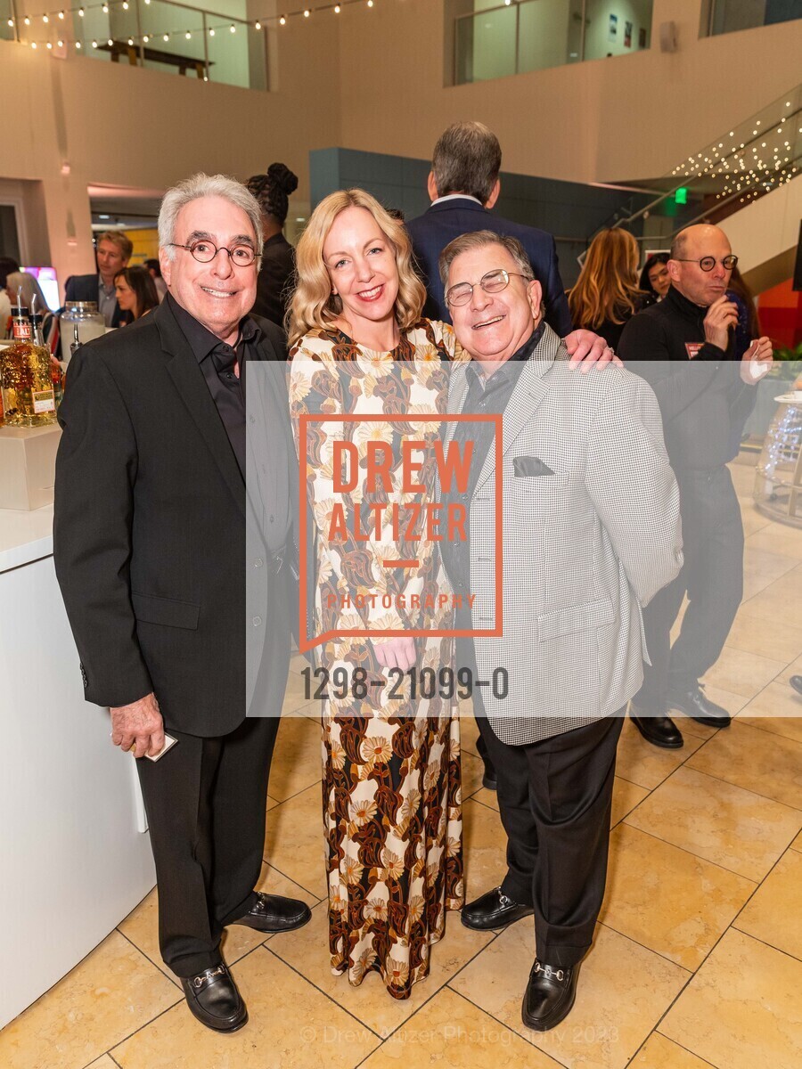 Steve Wiener, Sarah Epstein, Norm Dito, JCCSF Kaleidoscope Celebration 2023, 3200 California St, SF, CA 94118 US. 3200 California St, SF, CA 94118 US, March 9th, 2023, Photo #1298-21099-0 Steve Wiener, Sarah Epstein, Norm Dito, Photo #1298-21099-0