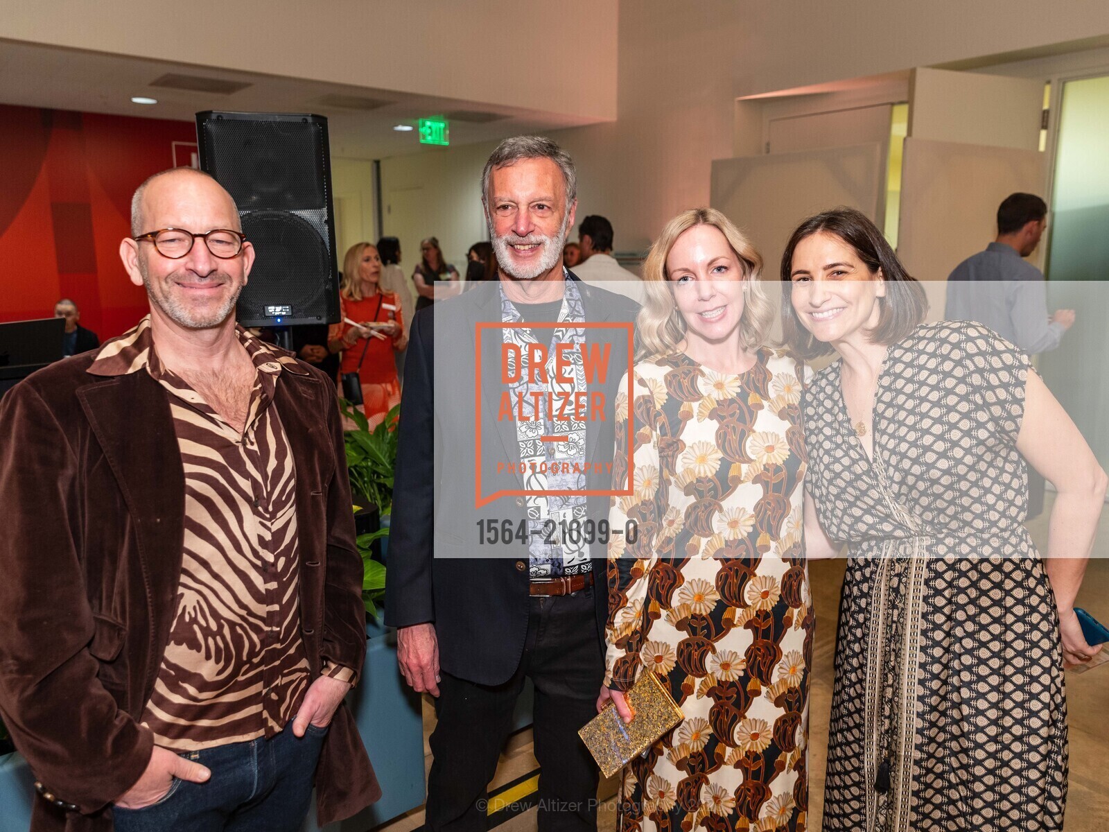 Craig Epstein, Peter Ross, Sarah Epstein, Katherine Blum, JCCSF Kaleidoscope Celebration 2023, 3200 California St, SF, CA 94118 US. 3200 California St, SF, CA 94118 US, March 9th, 2023, Photo #1564-21099-0 Craig Epstein, Peter Ross, Sarah Epstein, Katherine Blum, Photo #1564-21099-0