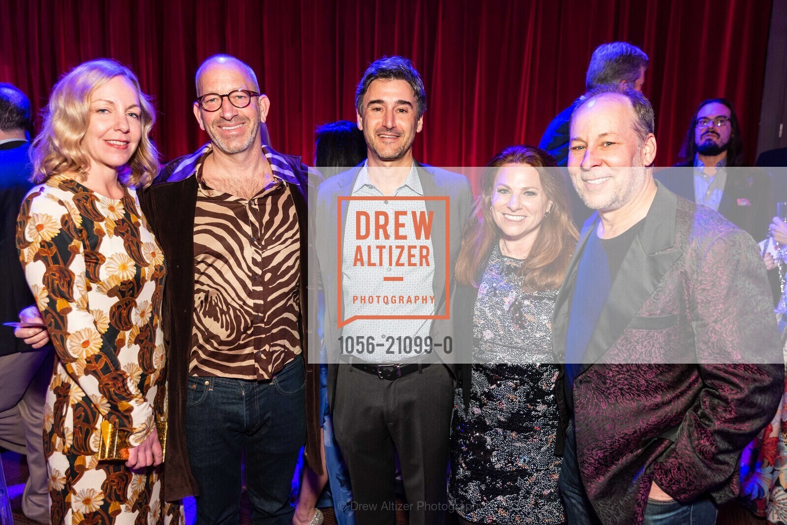 Sarah Epstein, Craig Epstein, Richard Well, Larissa Solomon, Rowan Solomon, JCCSF Kaleidoscope Celebration 2023, 3200 California St, SF, CA 94118 US. 3200 California St, SF, CA 94118 US, March 9th, 2023, Photo #1056-21099-0 Sarah Epstein, Craig Epstein, Richard Well, Larissa Solomon, Rowan Solomon, Photo #1056-21099-0