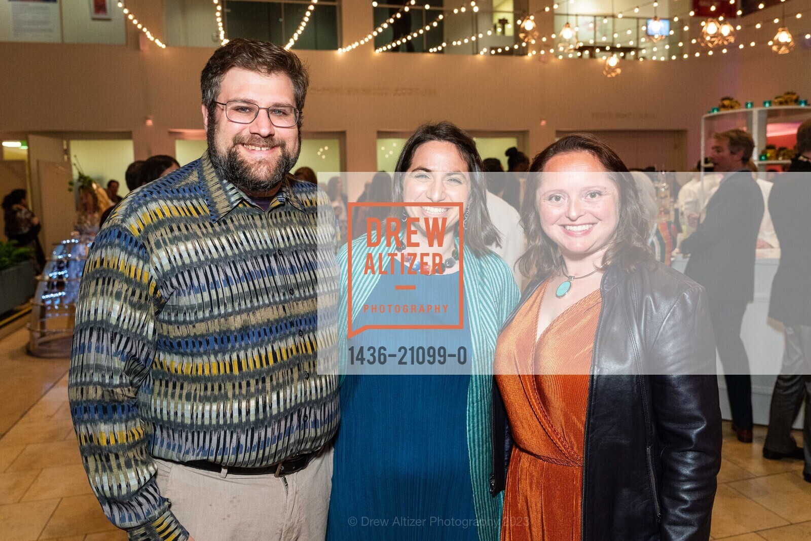 Harold Liss, Daniella Welish, Rachel Barnett, JCCSF Kaleidoscope Celebration 2023, 3200 California St, SF, CA 94118 US. 3200 California St, SF, CA 94118 US, March 9th, 2023, Photo #1436-21099-0 Harold Liss, Daniella Welish, Rachel Barnett, Photo #1436-21099-0