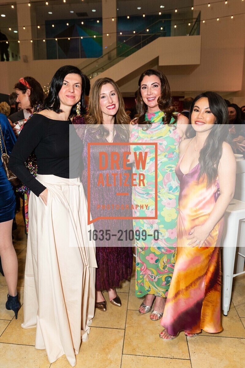 Yulia Petrovsky, Lindsey Powers, Fabiana Scholfield, Kelli Jacobson, JCCSF Kaleidoscope Celebration 2023, 3200 California St, SF, CA 94118 US. 3200 California St, SF, CA 94118 US, March 9th, 2023, Photo #1635-21099-0 Yulia Petrovsky, Lindsey Powers, Fabiana Scholfield, Kelli Jacobson, Photo #1635-21099-0