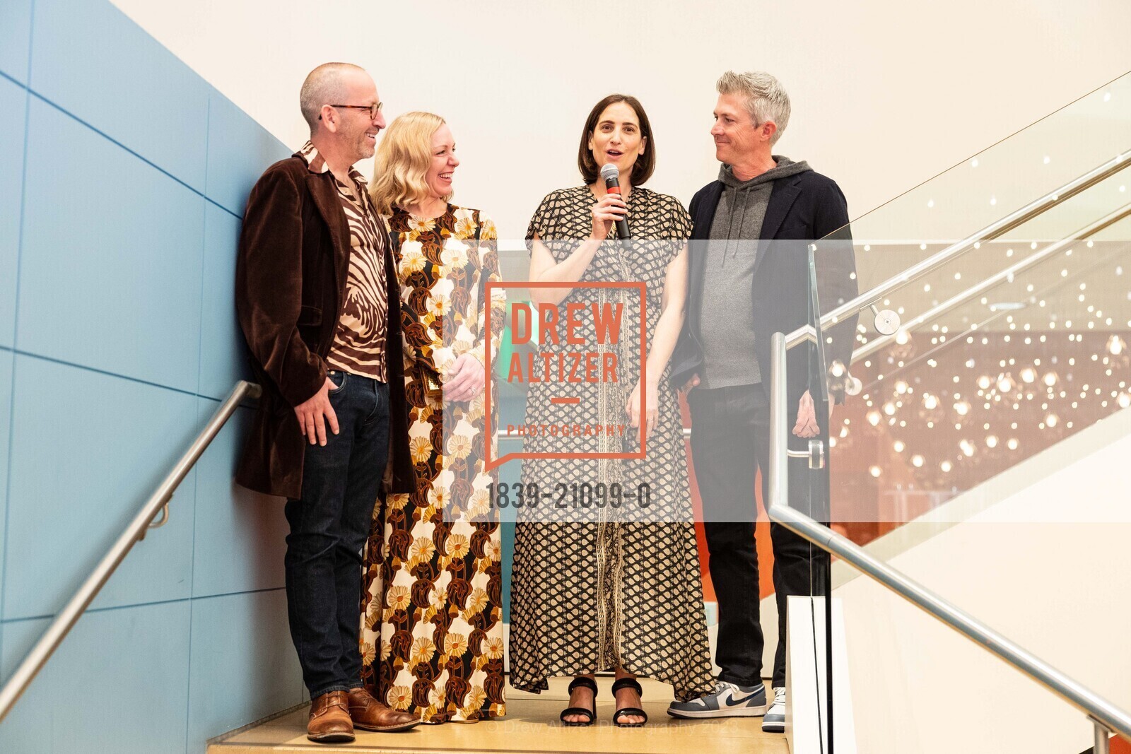 Craig Epstein, Sarah Epstein, Katherine Blum, Tom Kennedy, JCCSF Kaleidoscope Celebration 2023, 3200 California St, SF, CA 94118 US. 3200 California St, SF, CA 94118 US, March 9th, 2023, Photo #1839-21099-0 Craig Epstein, Sarah Epstein, Katherine Blum, Tom Kennedy, Photo #1839-21099-0