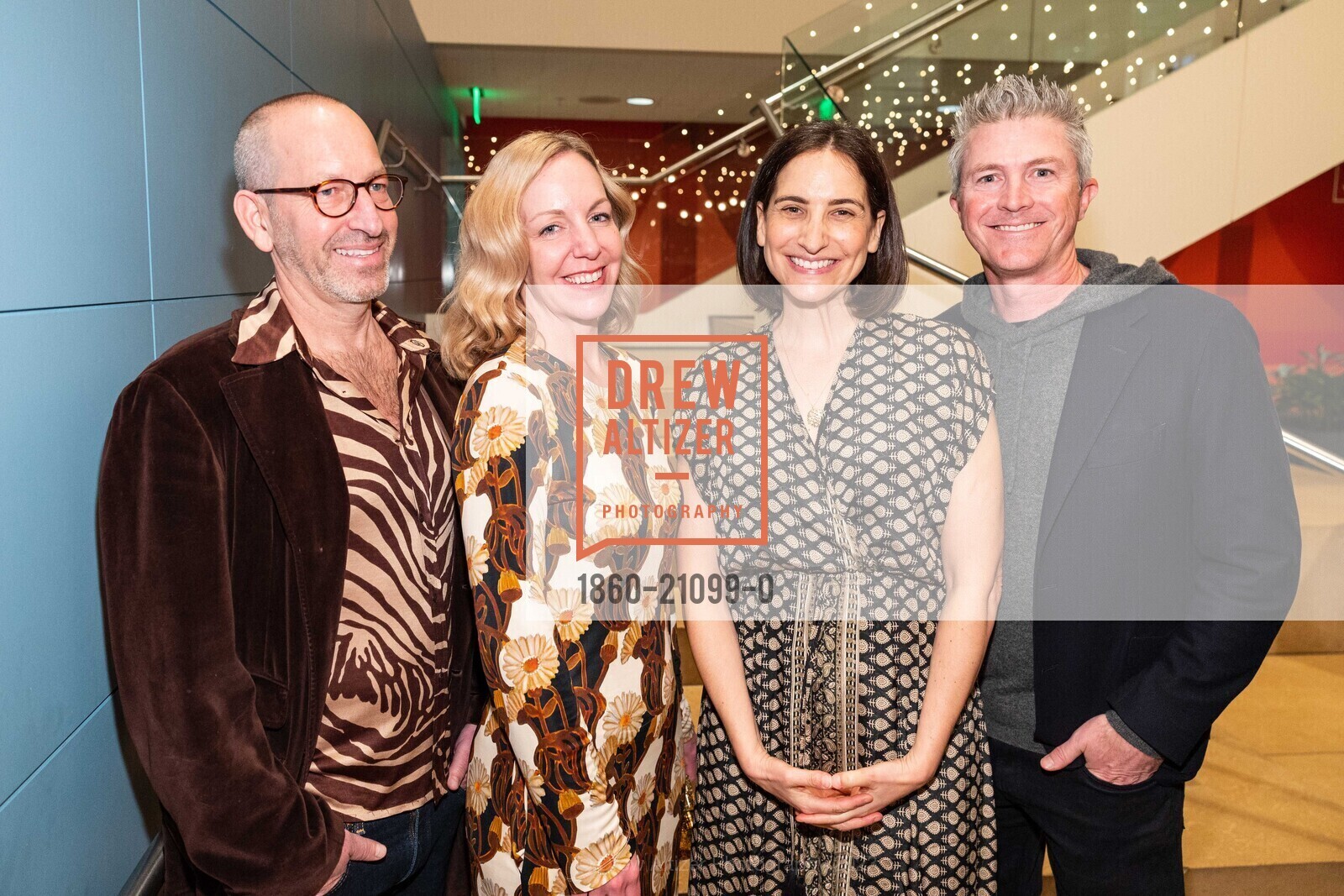 Craig Epstein, Sarah Epstein, Katherine Blum, Tom Kennedy, JCCSF Kaleidoscope Celebration 2023, 3200 California St, SF, CA 94118 US. 3200 California St, SF, CA 94118 US, March 9th, 2023, Photo #1860-21099-0 Craig Epstein, Sarah Epstein, Katherine Blum, Tom Kennedy, Photo #1860-21099-0