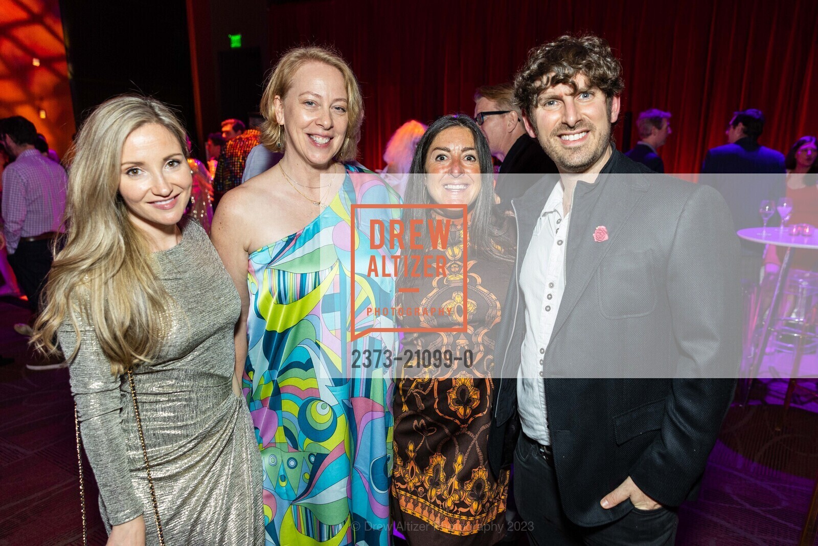 Andee Constine, Janine Luna, Carla Cianchi, Josh Constine, JCCSF Kaleidoscope Celebration 2023, 3200 California St, SF, CA 94118 US. 3200 California St, SF, CA 94118 US, March 9th, 2023, Photo #2373-21099-0 Andee Constine, Janine Luna, Carla Cianchi, Josh Constine, Photo #2373-21099-0