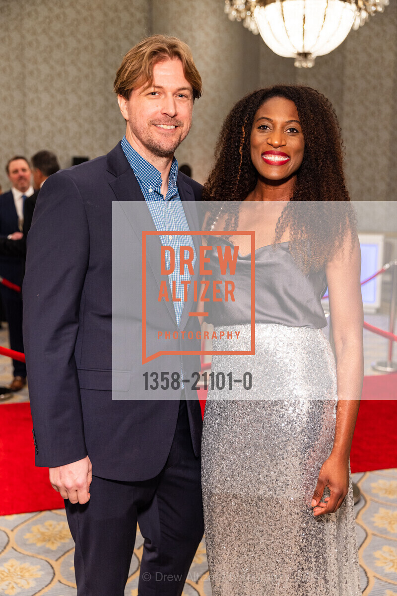 David Carlson, Ekama Carlson, Make-a-Wish Gala 2023, Hotel Fairmont San Francisco @ 950 Mason St, SF, CA 94108 US. Hotel Fairmont San Francisco @ 950 Mason St, SF, CA 94108 US, March 9th, 2023, Photo #1358-21101-0 David Carlson, Ekama Carlson, Photo #1358-21101-0