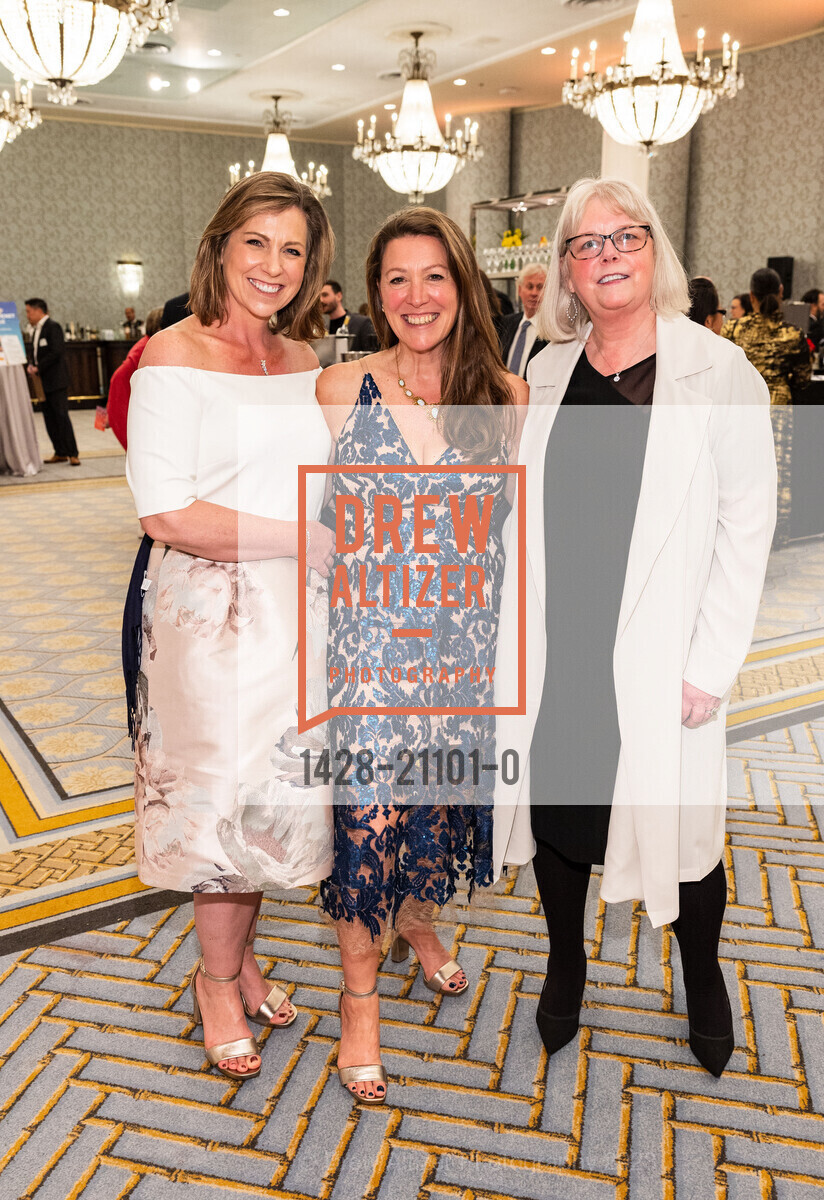 Jonna Mazet, Betsy Biern, Kathleen Backus, Make-a-Wish Gala 2023, Hotel Fairmont San Francisco @ 950 Mason St, SF, CA 94108 US. Hotel Fairmont San Francisco @ 950 Mason St, SF, CA 94108 US, March 9th, 2023, Photo #1428-21101-0 Jonna Mazet, Betsy Biern, Kathleen Backus, Photo #1428-21101-0