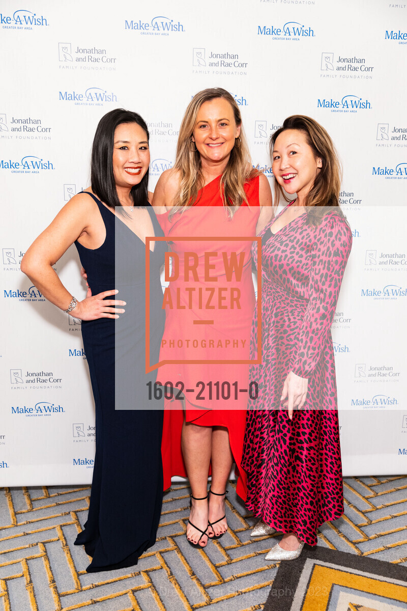Jenny Tong, Tiffany Kippels, Christeen Kim, Make-a-Wish Gala 2023, Hotel Fairmont San Francisco @ 950 Mason St, SF, CA 94108 US. Hotel Fairmont San Francisco @ 950 Mason St, SF, CA 94108 US, March 9th, 2023, Photo #1602-21101-0 Jenny Tong, Tiffany Kippels, Christeen Kim, Photo #1602-21101-0