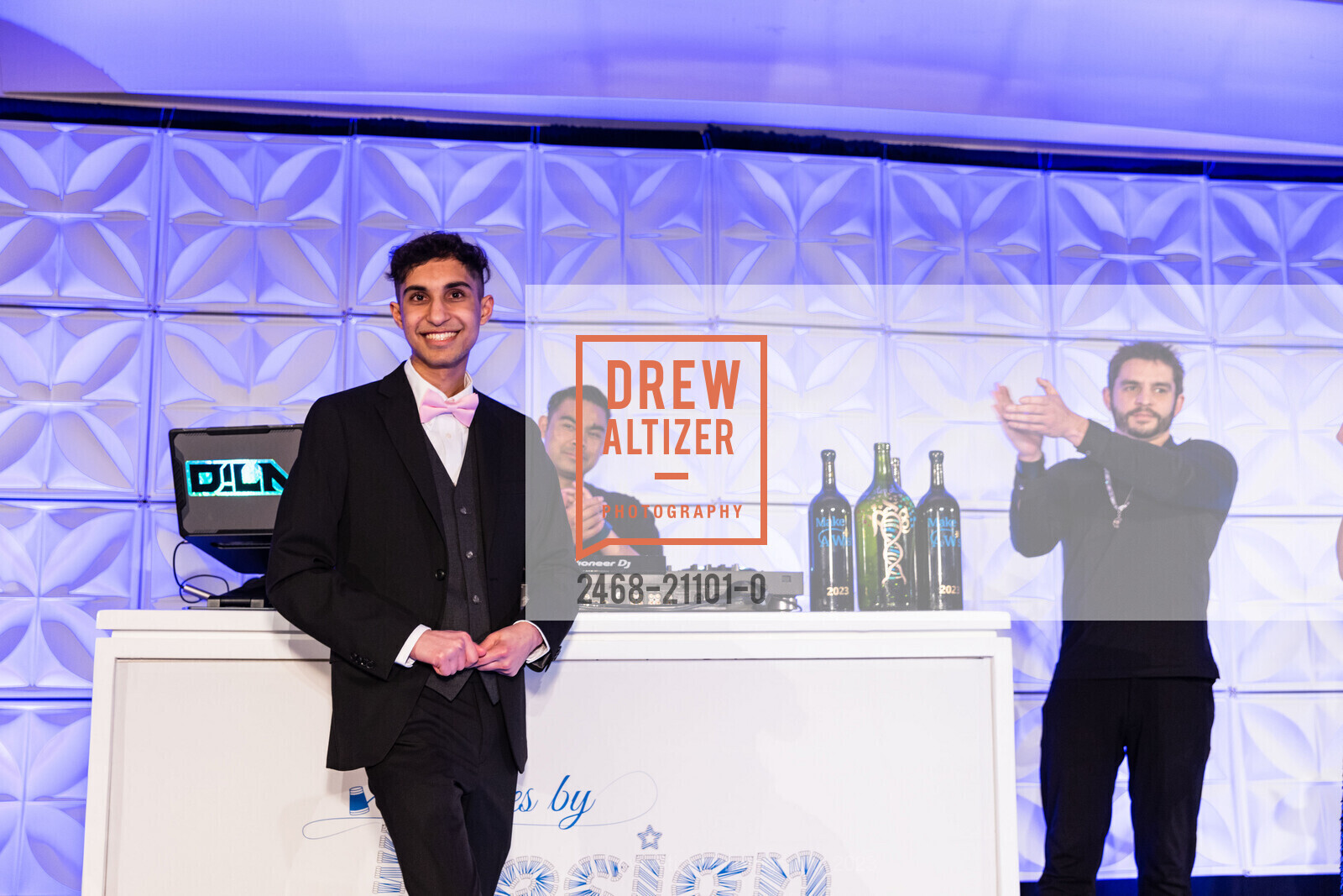 Vivek Chotai, Blake Barrios, Make-a-Wish Gala 2023, Hotel Fairmont San Francisco @ 950 Mason St, SF, CA 94108 US. Hotel Fairmont San Francisco @ 950 Mason St, SF, CA 94108 US, March 9th, 2023, Photo #2468-21101-0 Vivek Chotai, Blake Barrios, Photo #2468-21101-0