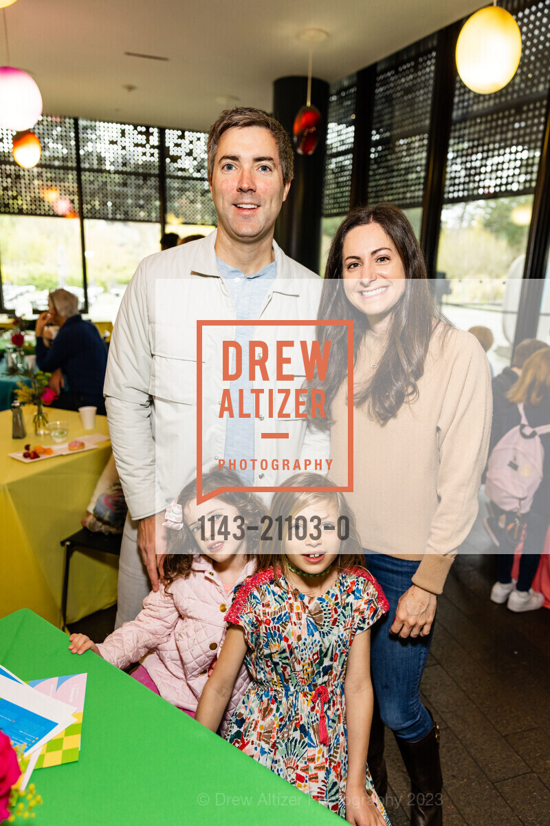 Jake Welch, Courtney Welch, Georgia Welch, Lucy Welch, deYoungster's Day Out at The DeYoung 2023, de Young Museum @ 50 Hagiwara Tea Garden Dr, SF, CA 94118 US. de Young Museum @ 50 Hagiwara Tea Garden Dr, SF, CA 94118 US, March 11th, 2023, Photo #1143-21103-0 Jake Welch, Courtney Welch, Georgia Welch, Lucy Welch, Photo #1143-21103-0