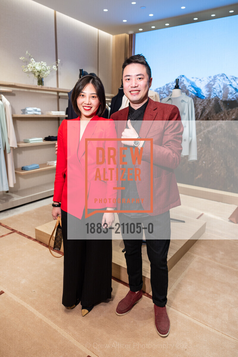Wendy Zhang, Ivi Teng, Loro Piana Store Opening at Palo Alto Stanford Shopping Center, Stanford Shopping Center @ 660 Stanford Shopping Center, Palo Alto, CA 94304 US. Stanford Shopping Center @ 660 Stanford Shopping Center, Palo Alto, CA 94304 US, March 15th, 2023, Photo #1883-21105-0 Wendy Zhang, Ivi Teng, Photo #1883-21105-0