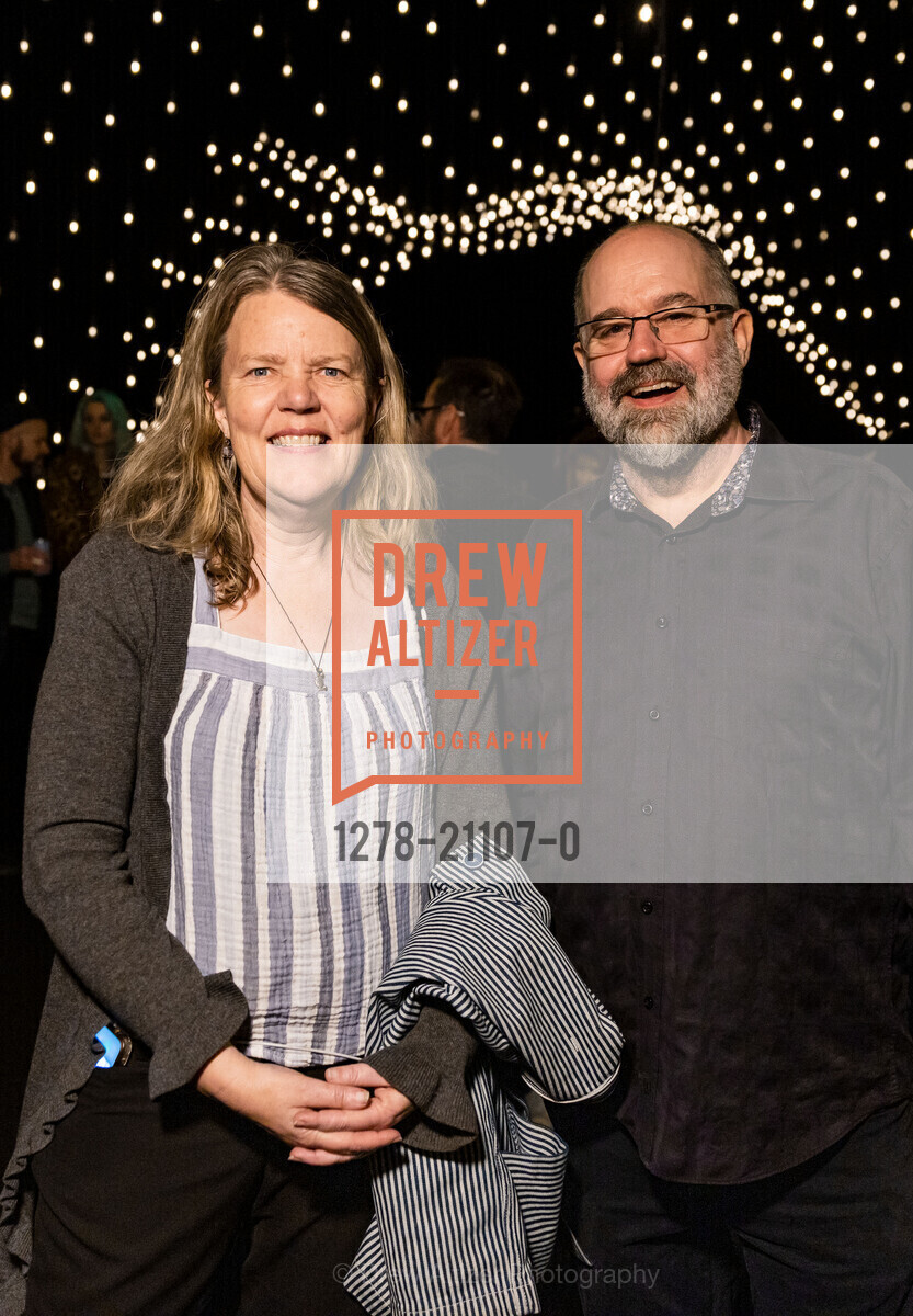 Emily Wilson, Steve Piasecki, GRAY AREA Private Reception for the Opening of TECHS-MECHS with artist Rafael Lozano-Hemmer, Gray Area / Grand Theater @ 2665 Mission St, SF, CA 94110 US. Gray Area / Grand Theater @ 2665 Mission St, SF, CA 94110 US, Photo #1278-21107-0 Emily Wilson, Steve Piasecki, Photo #1278-21107-0