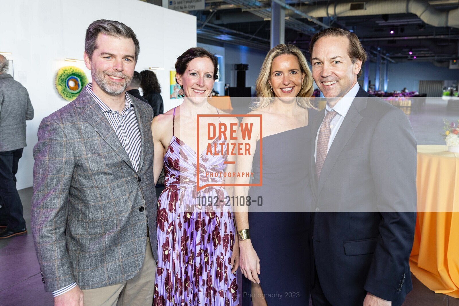 Christian Baker, Kyle Baker, Christina Isetta, Lincoln Isetta, Spectrum Gala and Art Auction, Pier 27 @ 27 The Embarcadero, SF, CA 94111 US. Pier 27 @ 27 The Embarcadero, SF, CA 94111 US, March 16th, 2023, Photo #1092-21108-0 Christian Baker, Kyle Baker, Christina Isetta, Lincoln Isetta, Photo #1092-21108-0