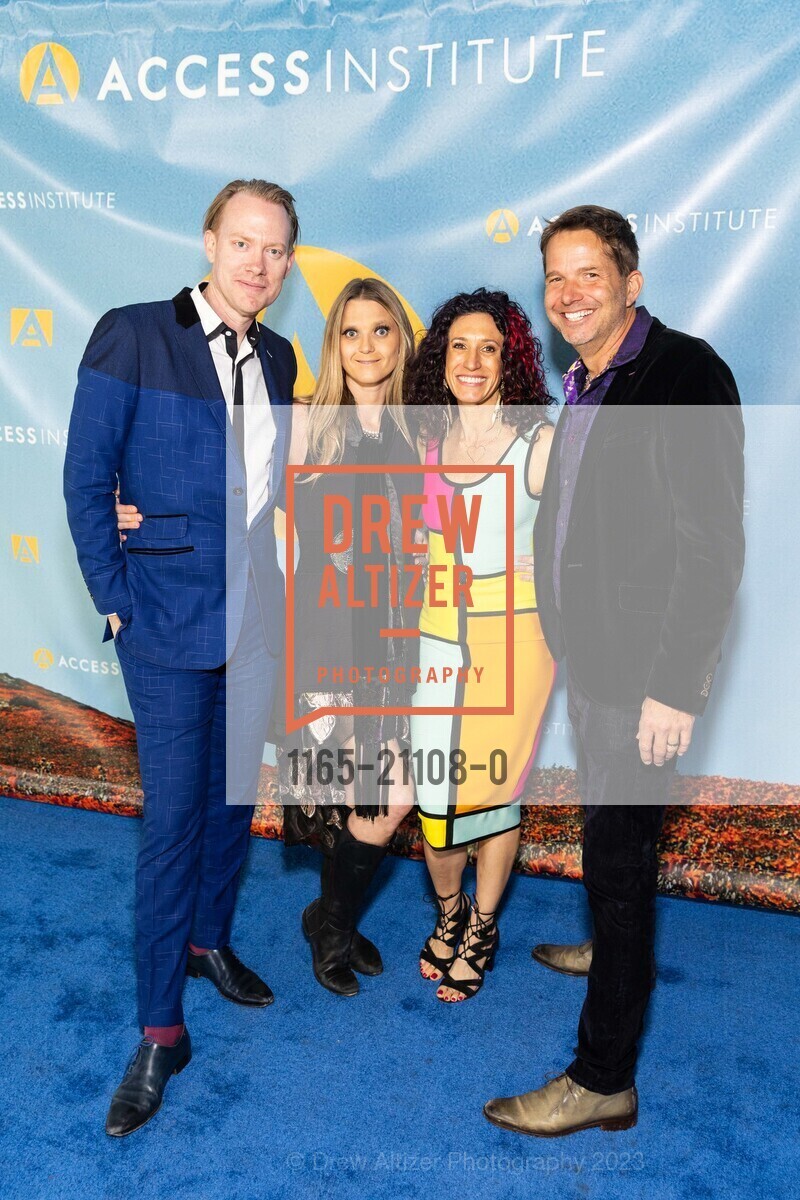 Daniel Riedel, Courtney Davis, Carrie Lester, Chad Lester, Spectrum Gala and Art Auction, Pier 27 @ 27 The Embarcadero, SF, CA 94111 US. Pier 27 @ 27 The Embarcadero, SF, CA 94111 US, March 16th, 2023, Photo #1165-21108-0 Daniel Riedel, Courtney Davis, Carrie Lester, Chad Lester, Photo #1165-21108-0