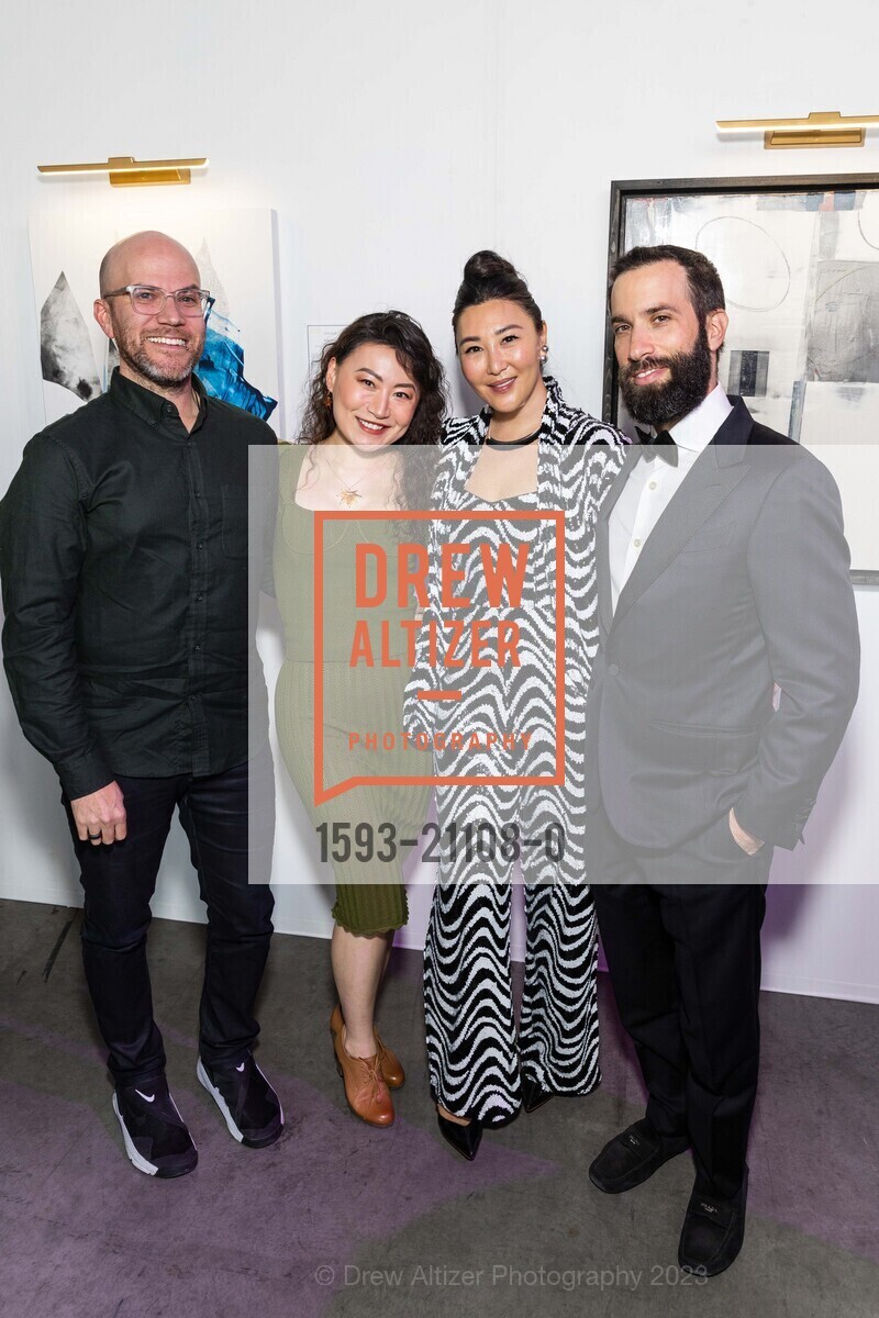 Nathan Lucash, Shayna Zhang, Eliana Sur, Oliver Nicholas, Spectrum Gala and Art Auction, Pier 27 @ 27 The Embarcadero, SF, CA 94111 US. Pier 27 @ 27 The Embarcadero, SF, CA 94111 US, March 16th, 2023, Photo #1593-21108-0 Nathan Lucash, Shayna Zhang, Eliana Sur, Oliver Nicholas, Photo #1593-21108-0