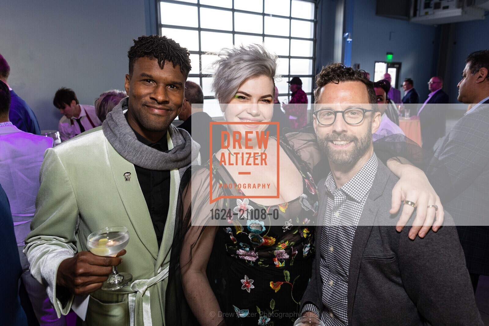 Serge Gay Jr., V Tracy Piper, Michael Piscitello, Spectrum Gala and Art Auction, Pier 27 @ 27 The Embarcadero, SF, CA 94111 US. Pier 27 @ 27 The Embarcadero, SF, CA 94111 US, March 16th, 2023, Photo #1624-21108-0 Serge Gay Jr., V Tracy Piper, Michael Piscitello, Photo #1624-21108-0