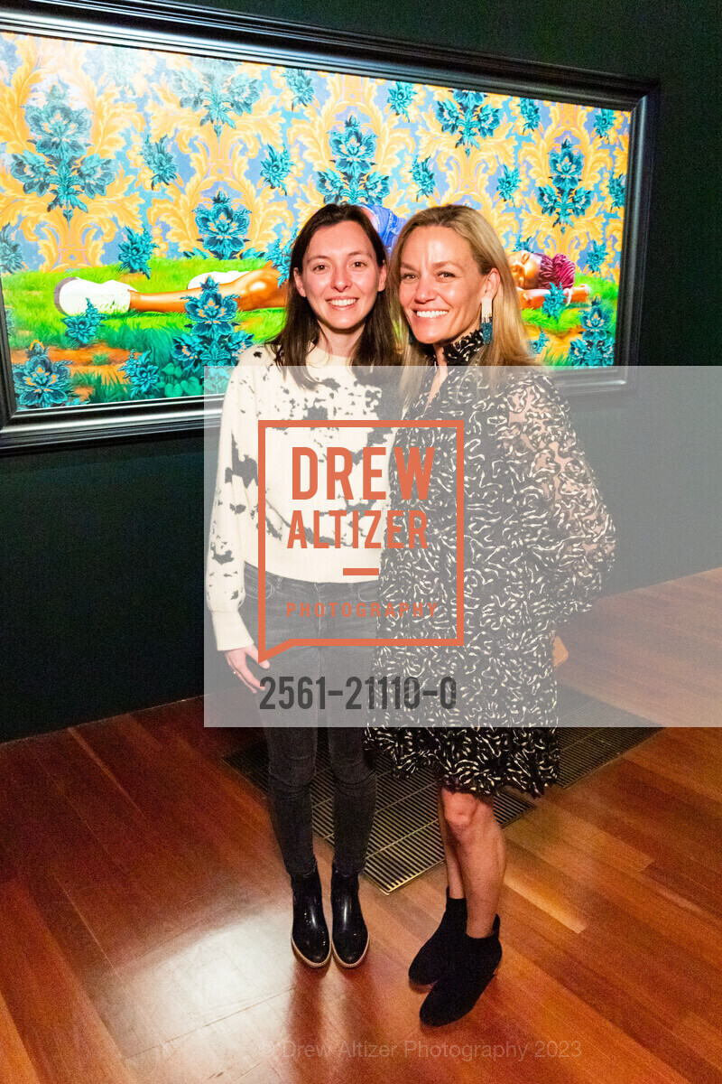 Maya Clemens, Jenny Sonnenschein, Kehinde Wiley Donor Opening Night 2023, de Young Museum @ 50 Hagiwara Tea Garden Dr, San Francisco, CA 94118 US. de Young Museum @ 50 Hagiwara Tea Garden Dr, San Francisco, CA 94118 US, March 16th, 2023, Photo #2561-21110-0 Maya Clemens, Jenny Sonnenschein, Photo #2561-21110-0