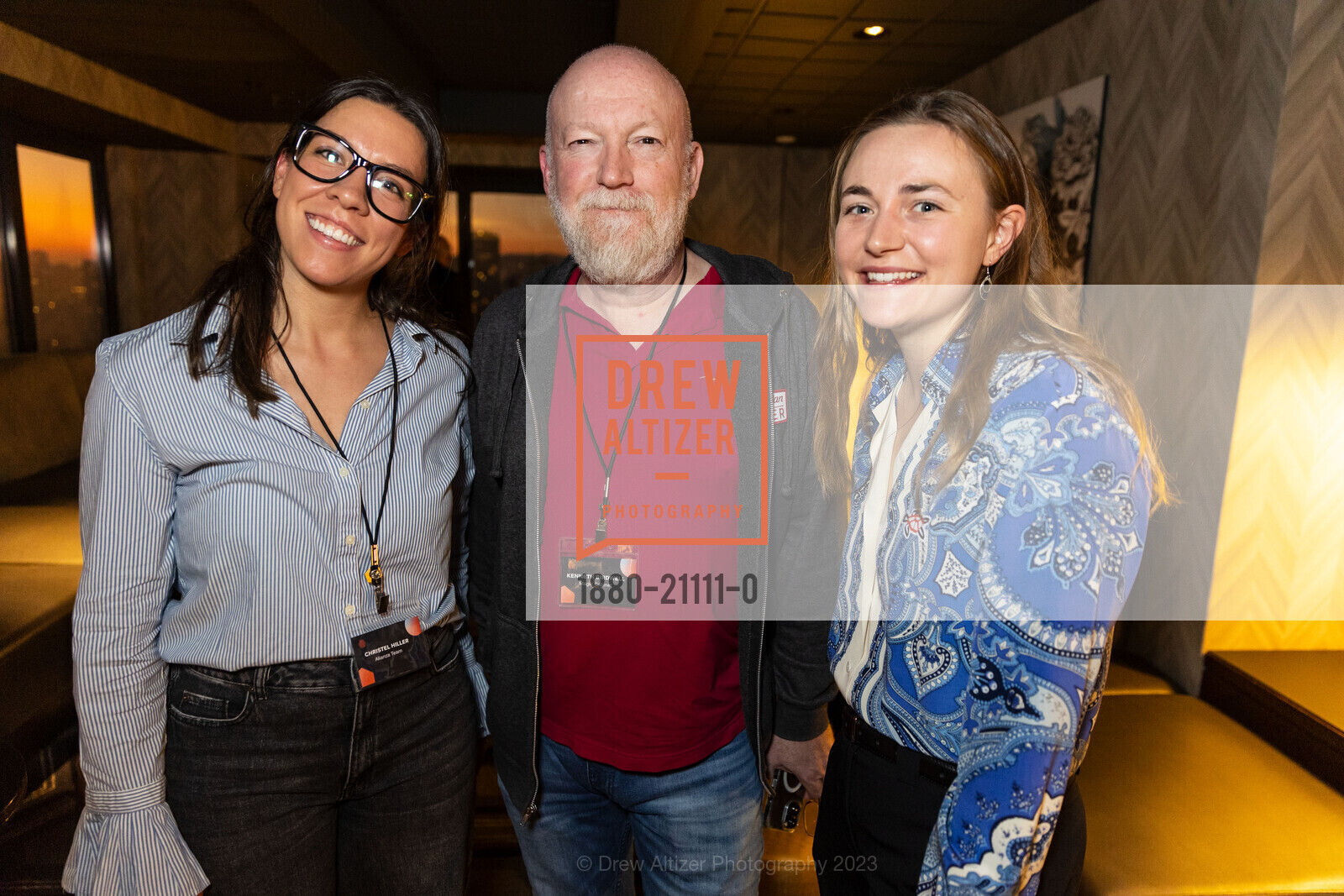 Crystal Hiller, Ken Birdwell, Mia Gaiero, Turtles in the Bay 2023, San Francisco Marriott Marquis @ 780 Mission St, SF, CA 94103 US. San Francisco Marriott Marquis @ 780 Mission St, SF, CA 94103 US, March 16th, 2023, Photo #1880-21111-0 Crystal Hiller, Ken Birdwell, Mia Gaiero, Photo #1880-21111-0