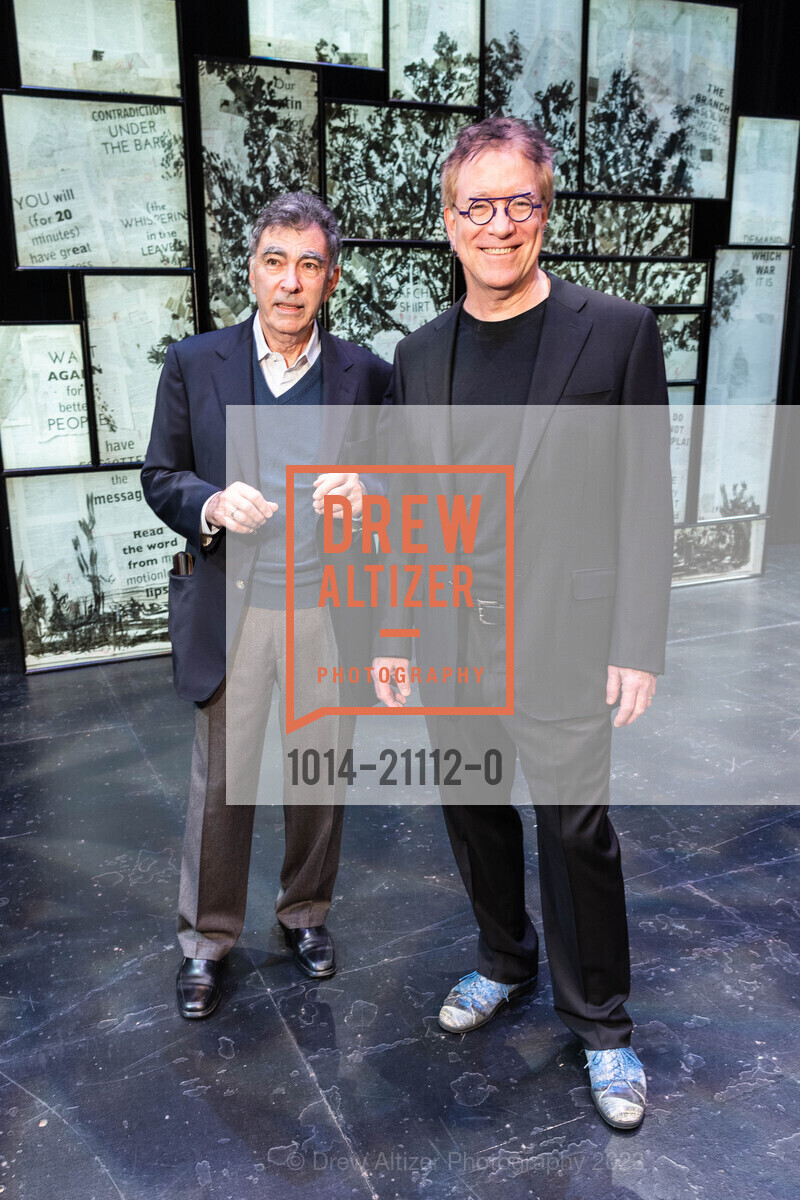 Lance Nagel, Jeff MacKie-Mason, Cal Performances' 2023 Gala Honoring William Kentridge, 2413 Bancroft Way, Berkeley, CA 94704 US. 2413 Bancroft Way, Berkeley, CA 94704 US, March 17th, 2023, Photo #1014-21112-0 Lance Nagel, Jeff MacKie-Mason, Photo #1014-21112-0