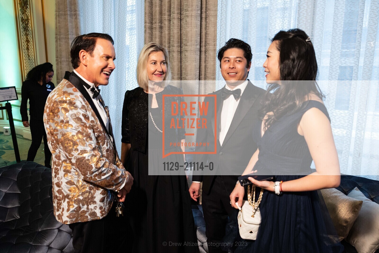 Joel Goodrich, Kathryn Lawrence, Steve Seto, Helen Cheung, Photo #1129-21114-0