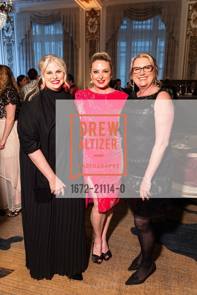 Julie Yarbrough, Jenn Kurrie, Kimberly Louis, Dress For Success' "Casino Royale" Gala 2023, Palace Hotel. Palace Hotel, March 18th, 2023, Photo #1672-21114-0 Julie Yarbrough, Jenn Kurrie, Kimberly Louis, Photo #1672-21114-0