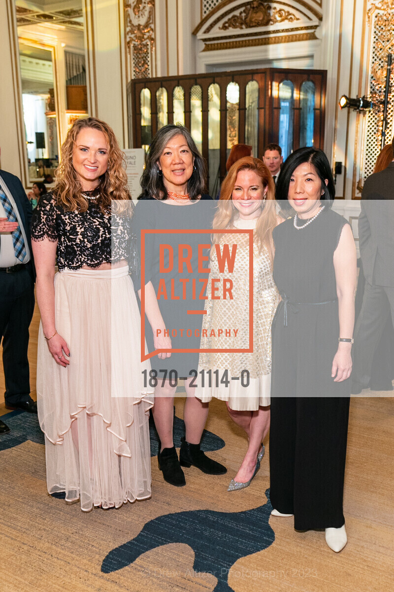 Tara Soltow, Julie Soo, Mary Kinosian, Vicky Wong, Dress For Success' "Casino Royale" Gala 2023, Palace Hotel. Palace Hotel, March 18th, 2023, Photo #1870-21114-0 Tara Soltow, Julie Soo, Mary Kinosian, Vicky Wong, Photo #1870-21114-0